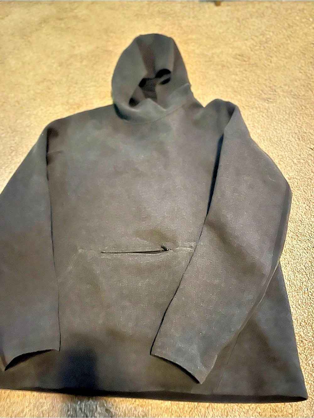 lululemon At Ease Hoodie Men's Black Hooded Jacket